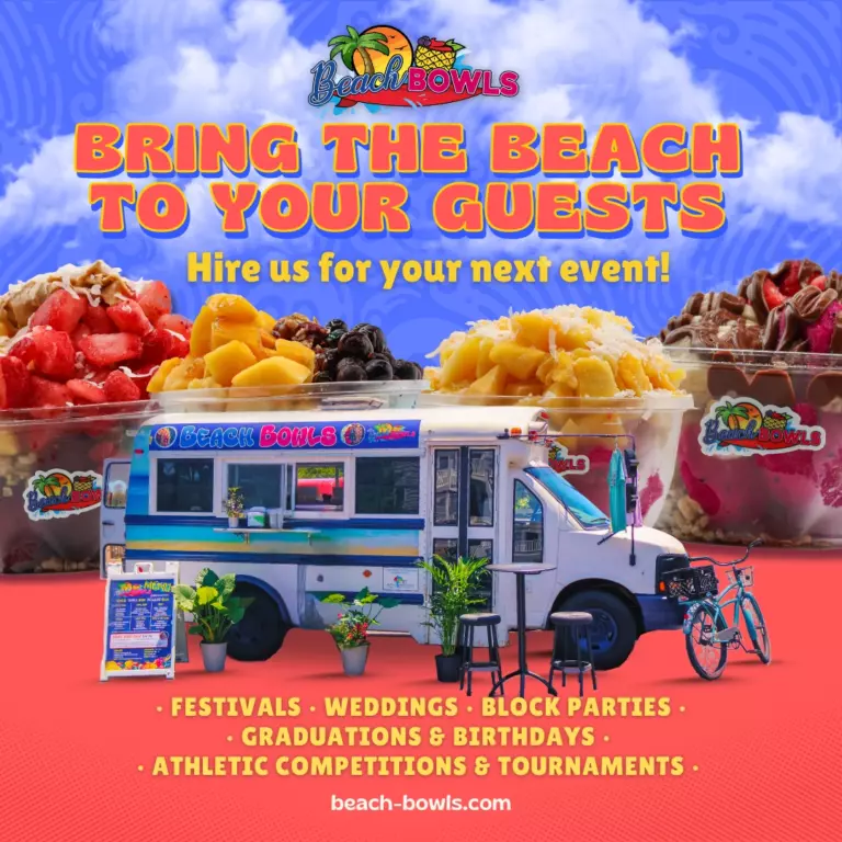Beach Bowls food truck events post